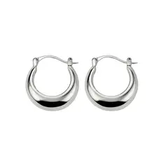 JB JOYAS BARON - Aros de Plata Esterlina 925 Argollas Bote