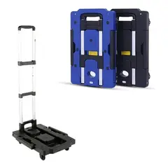 GENERICO - Carro Yegua De Carga Para Compras Maleta Plegable 51x34x95cm