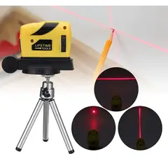 GENERICO - Mini Nivel Láser 3d NO Autonivelante Con Trípode Multifuncional