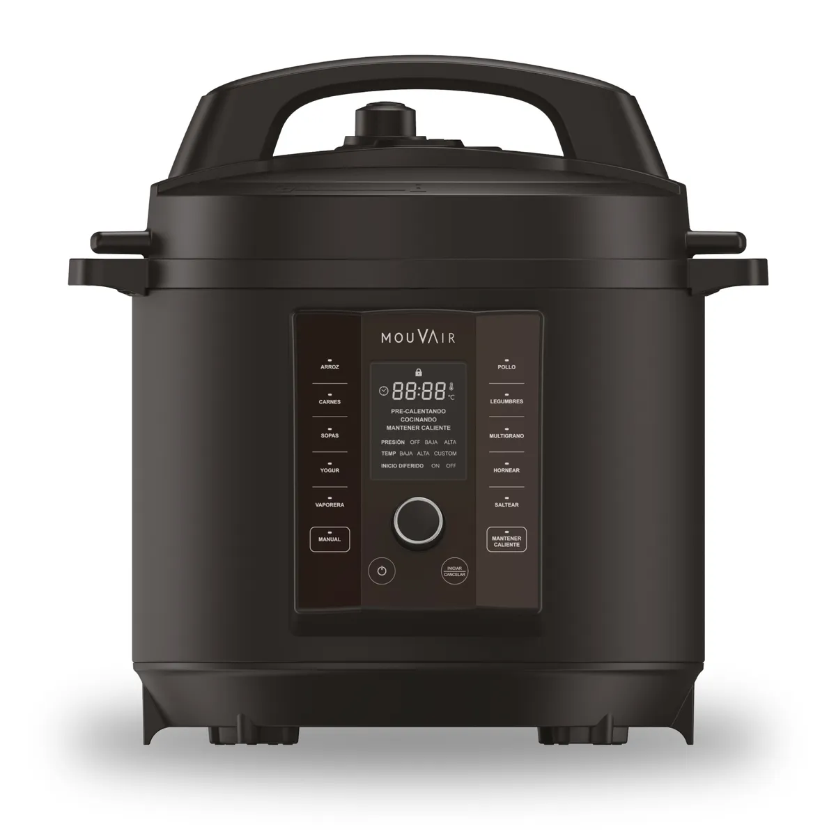 MOUVAIR - Olla Eléctrica Mouvair Cook 6L + Rociador Aceite + Molinillo Sal y Pimienta