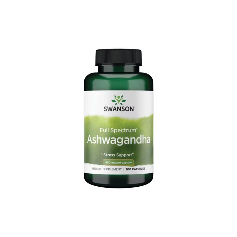 SWANSON - Swanson Full Spectrum Ashwagandha 450mg 100 Caps