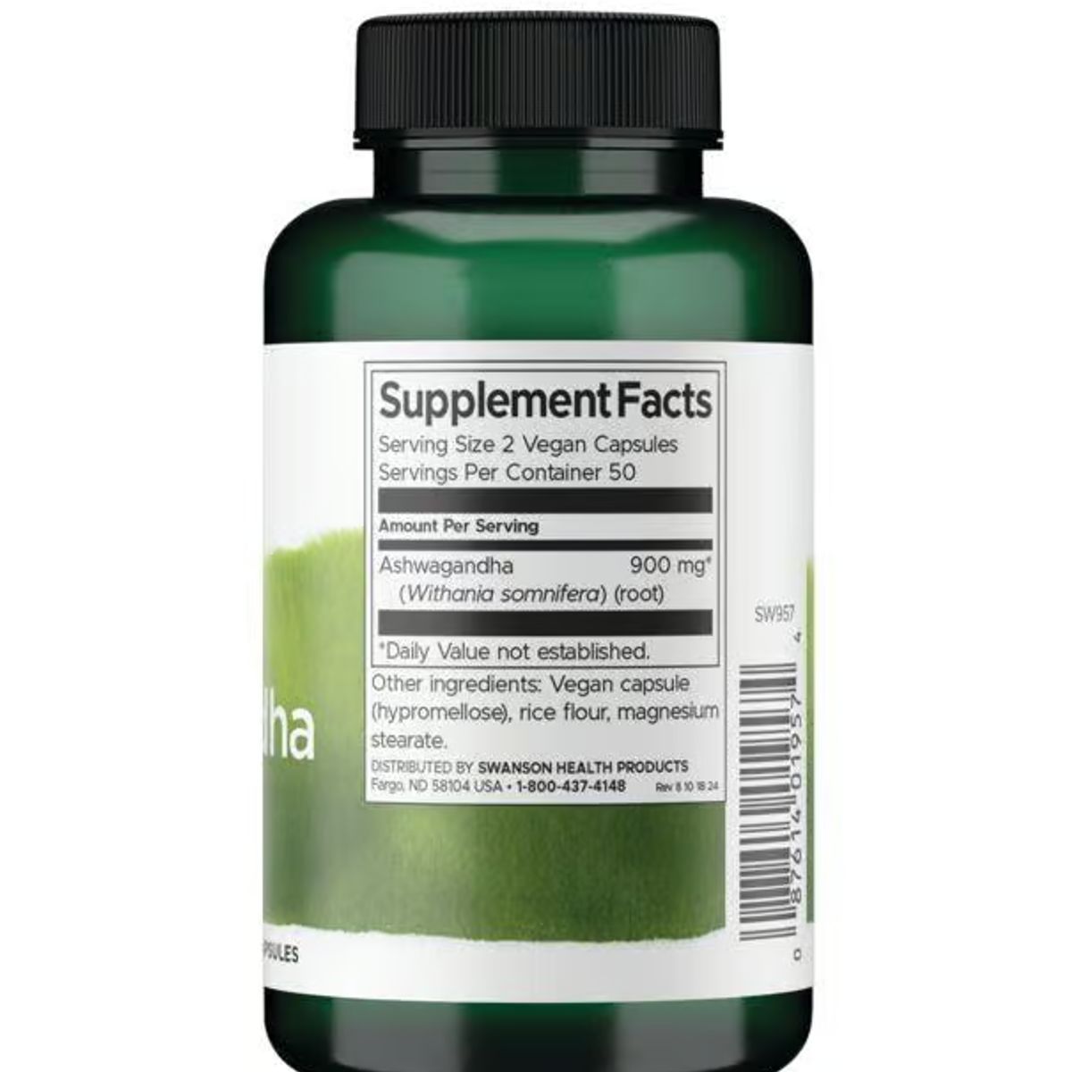 SWANSON - Ashwagandha Full Spectrum swanson 450 mg 100 Capsulas