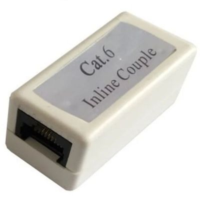 Imagen 2 del producto COPLA RJ45 CAT6 HEMBRAHEMBRA UNION CABLE RED