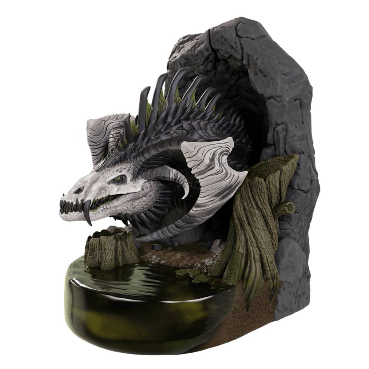 WIZARDS OF THE COAST - Dungeons & Dragons Bookends: Black Dragon