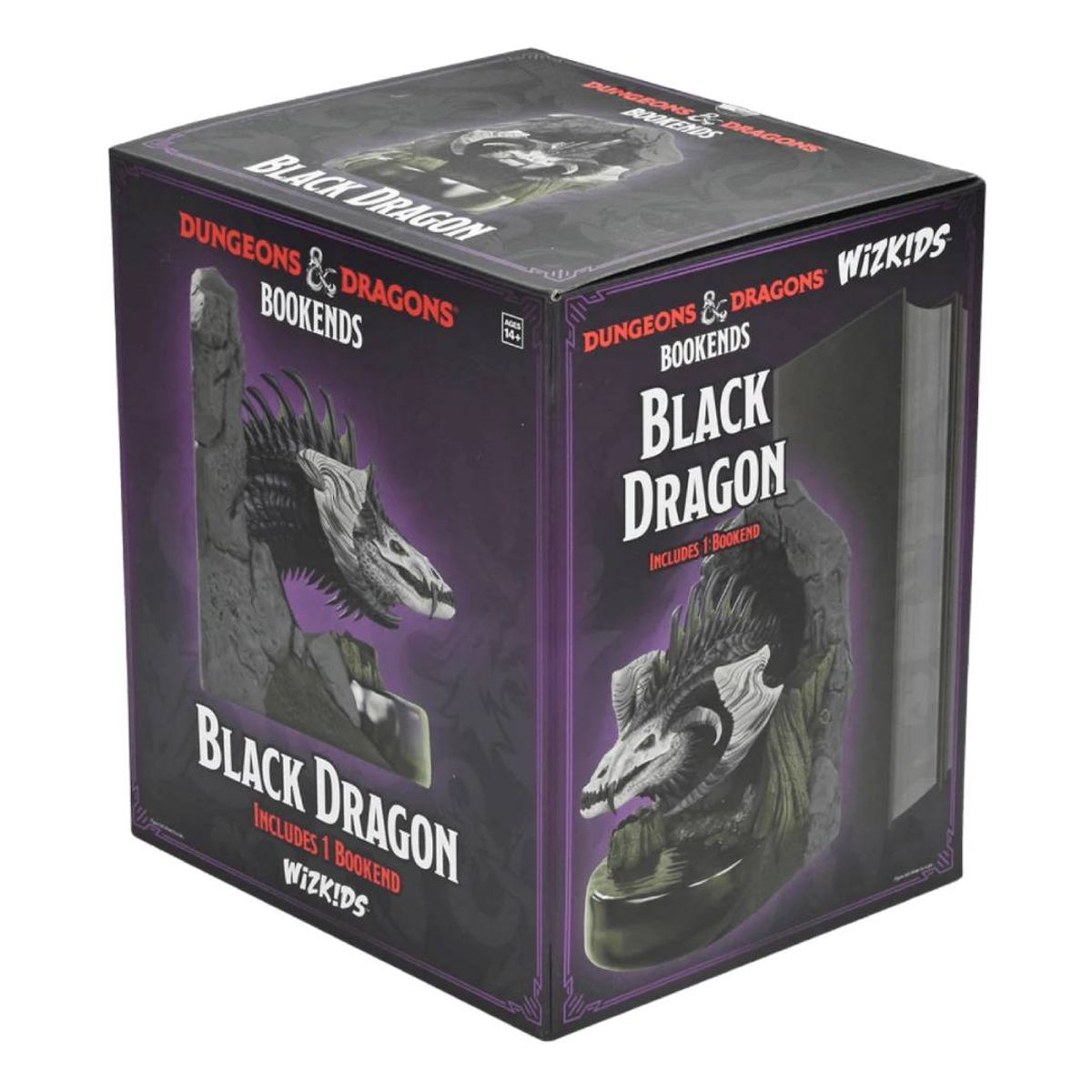 WIZARDS OF THE COAST - Dungeons & Dragons Bookends: Black Dragon