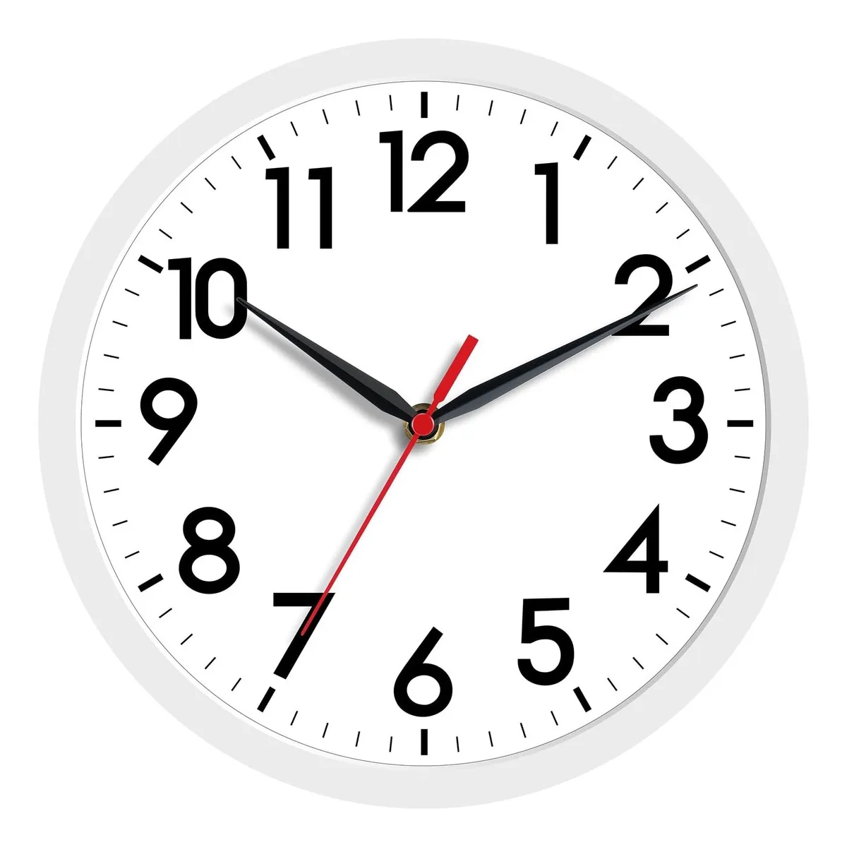 Reloj De Pared Mural Decorativo Color Con Fondo Blanco, marca RAGNAR - Foto Principal