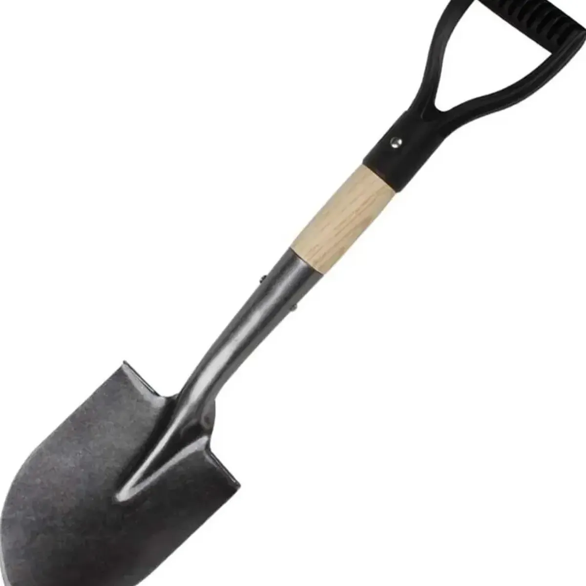 GENERICO - Pala Jardinera Carbonera Redonda Asado Carbon Jardin 68 Cm