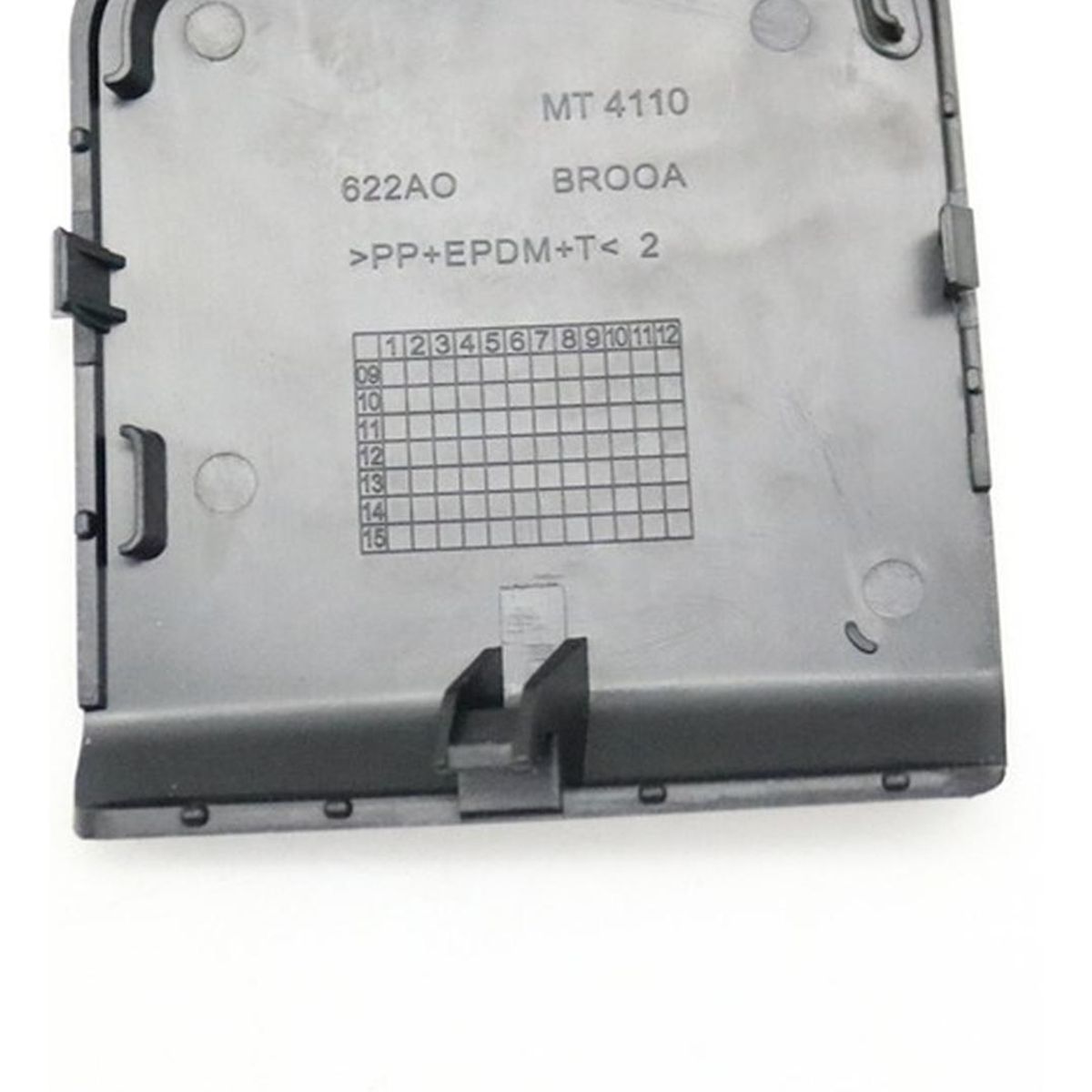 GENERICO - Tapa Gancho Remolque Delantero Nissan Qashqai J10 2007-2014