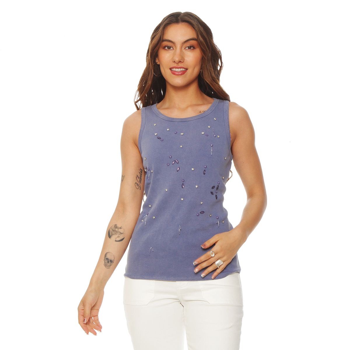 WADOS - POLERA SIN MANGA ESCOTE REDONDO