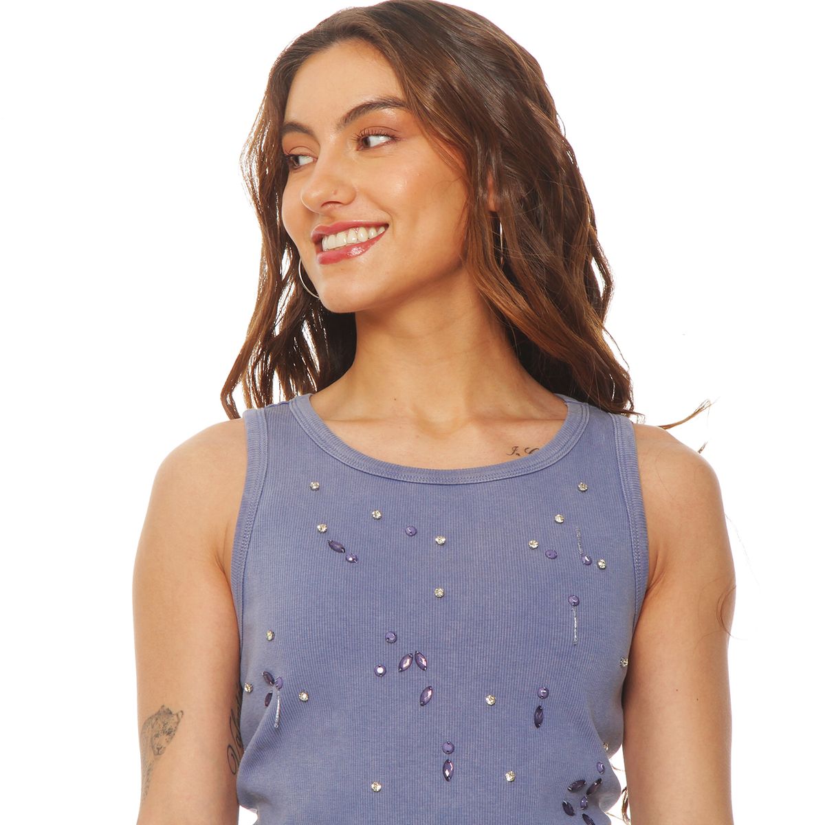 WADOS - POLERA SIN MANGA ESCOTE REDONDO