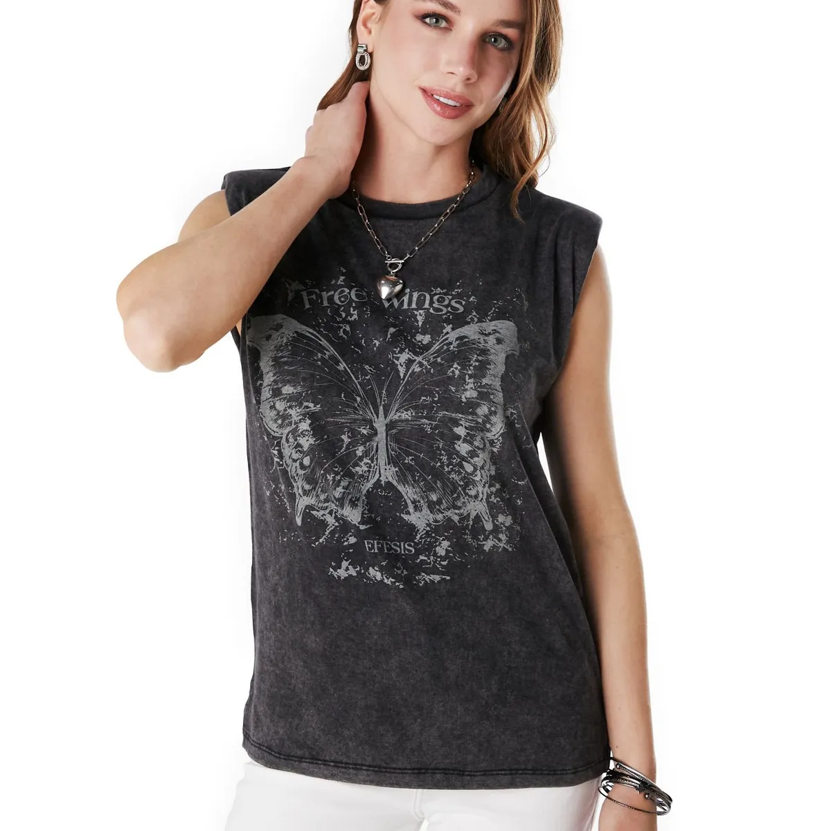 EFESIS - Polera Oversize  Mujer Efesis