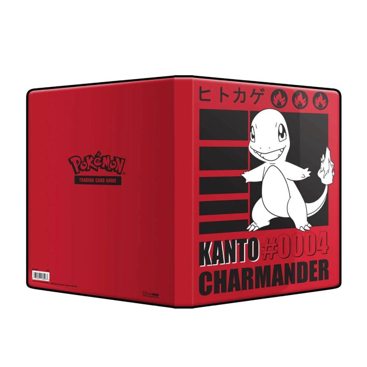 ULTRA PRO - Carpeta UltraPRO 9-Pocket Pokemon Charmander, 180 slots