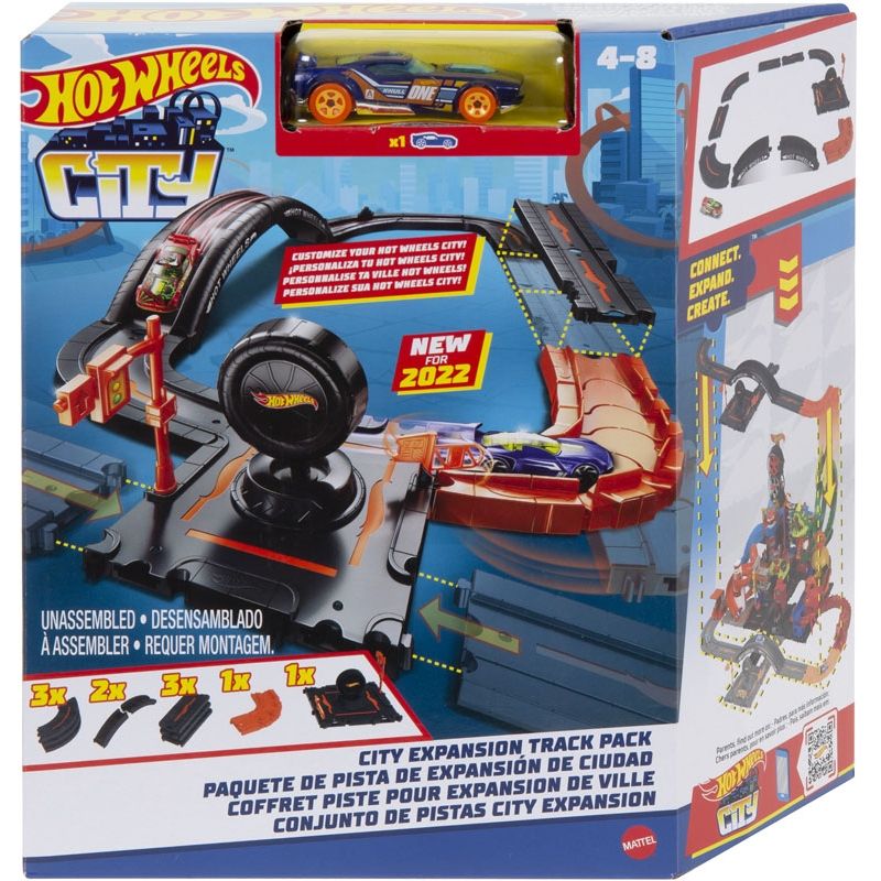 HOT WHEELS - Hot Weels Paquete Expansion de Pistas City