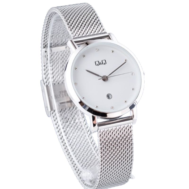 QYQ - reloj marca qyq a419j201y mujer analogo metal metal