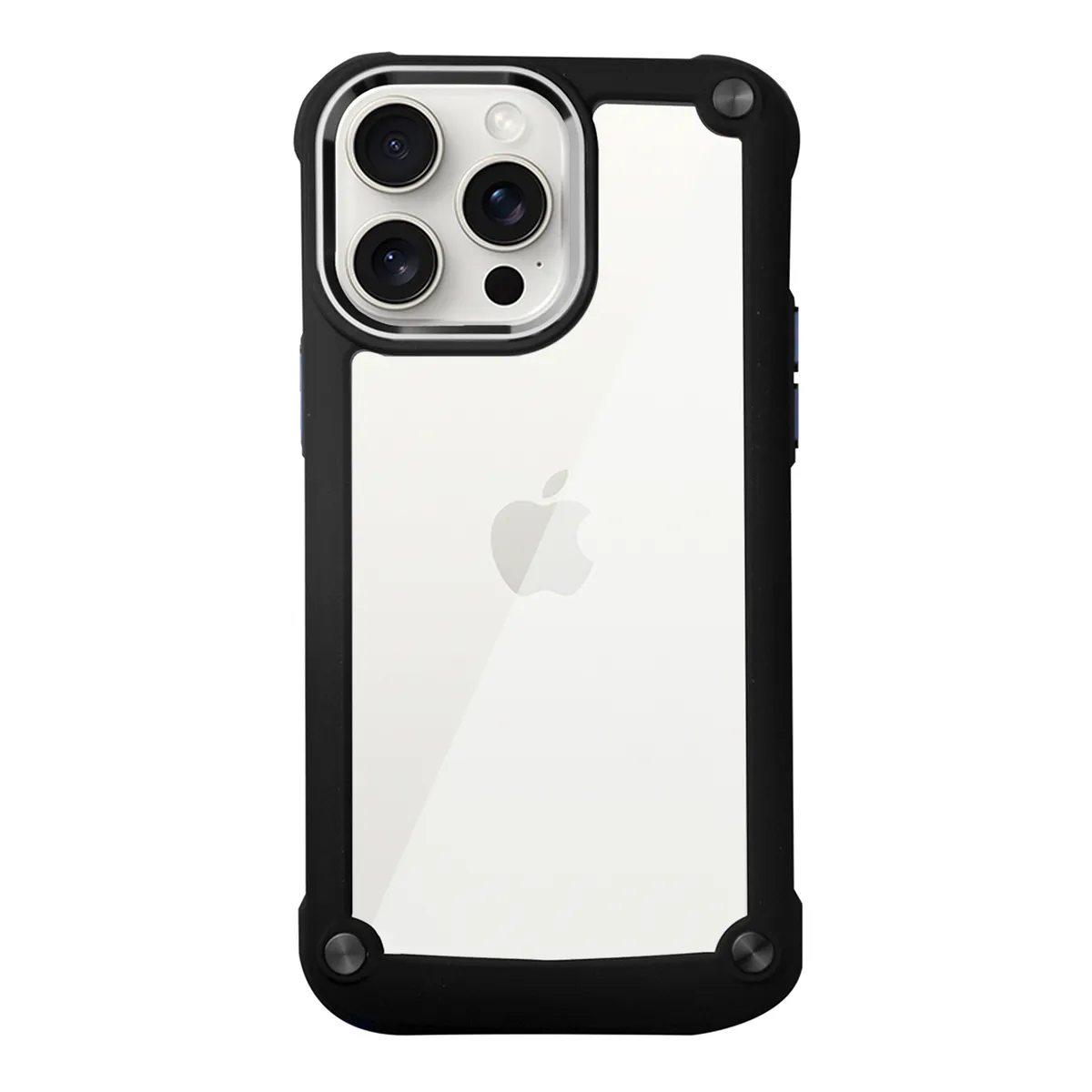 KBOD - Carcasa Anti Golpes Reforzada Kbod Iron Case Para iPhone 16 Pro Max Negro