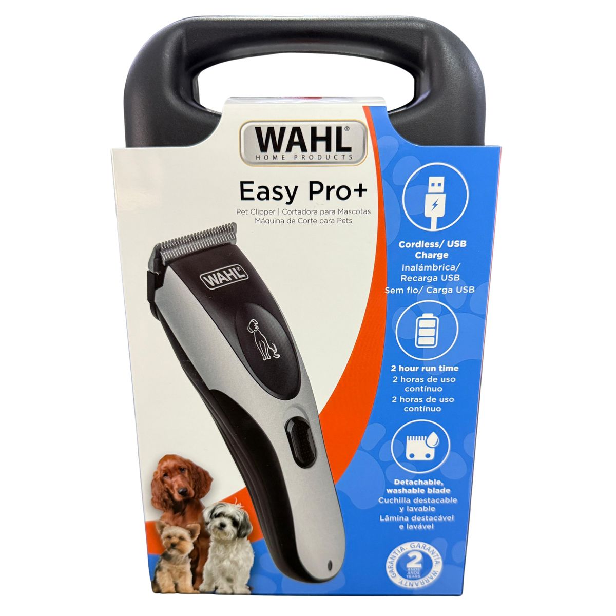 WAHL - Maquina Corta Pelo Para Perros Wahl Easy Pro + Para Mascotas