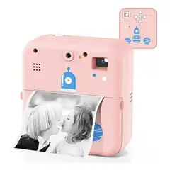 ATLAS - Cámara De Fotos Digital Para Niños Rosada