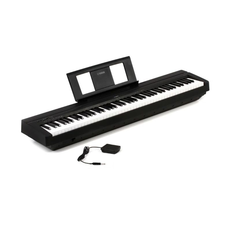 YAMAHA - Piano Digital Yamaha P45 + Pedal Sustain + Transformador Original