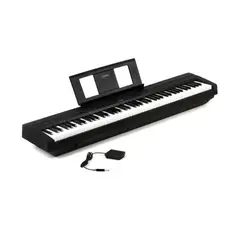 YAMAHA - Piano Digital P45 + Pedal Sustain + Transformador