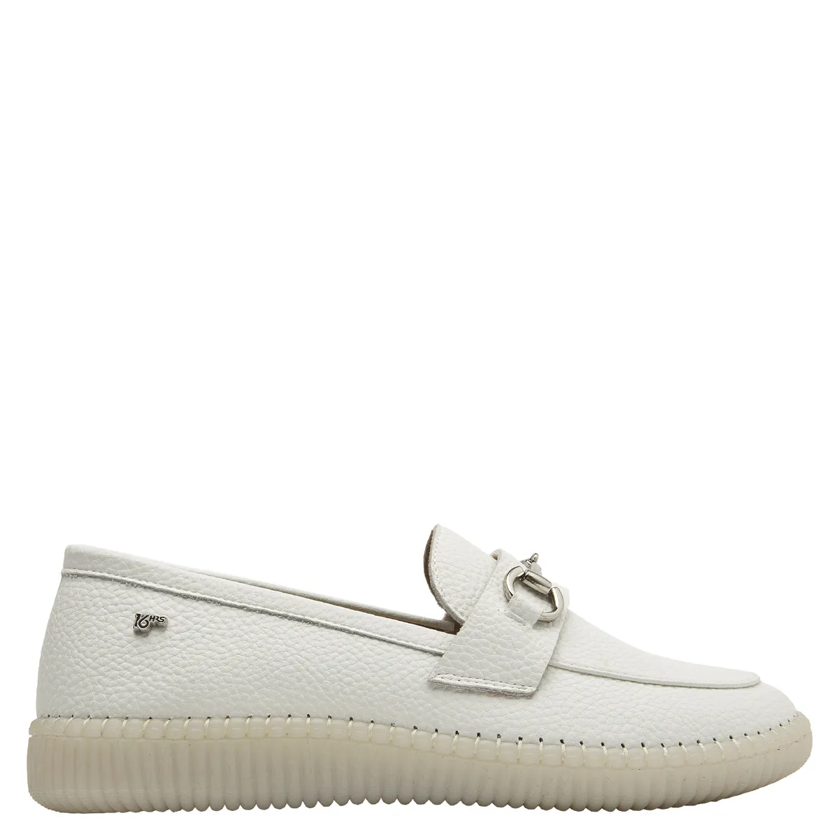 16 HRS - Mocasin Mujer Casual Blanco