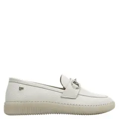 16 HRS - Mocasin Mujer Casual Blanco
