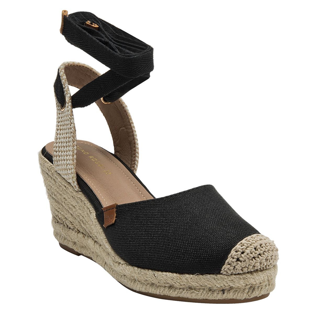 BRUNO ROSSI - Alpargata Mujer Casual Negro