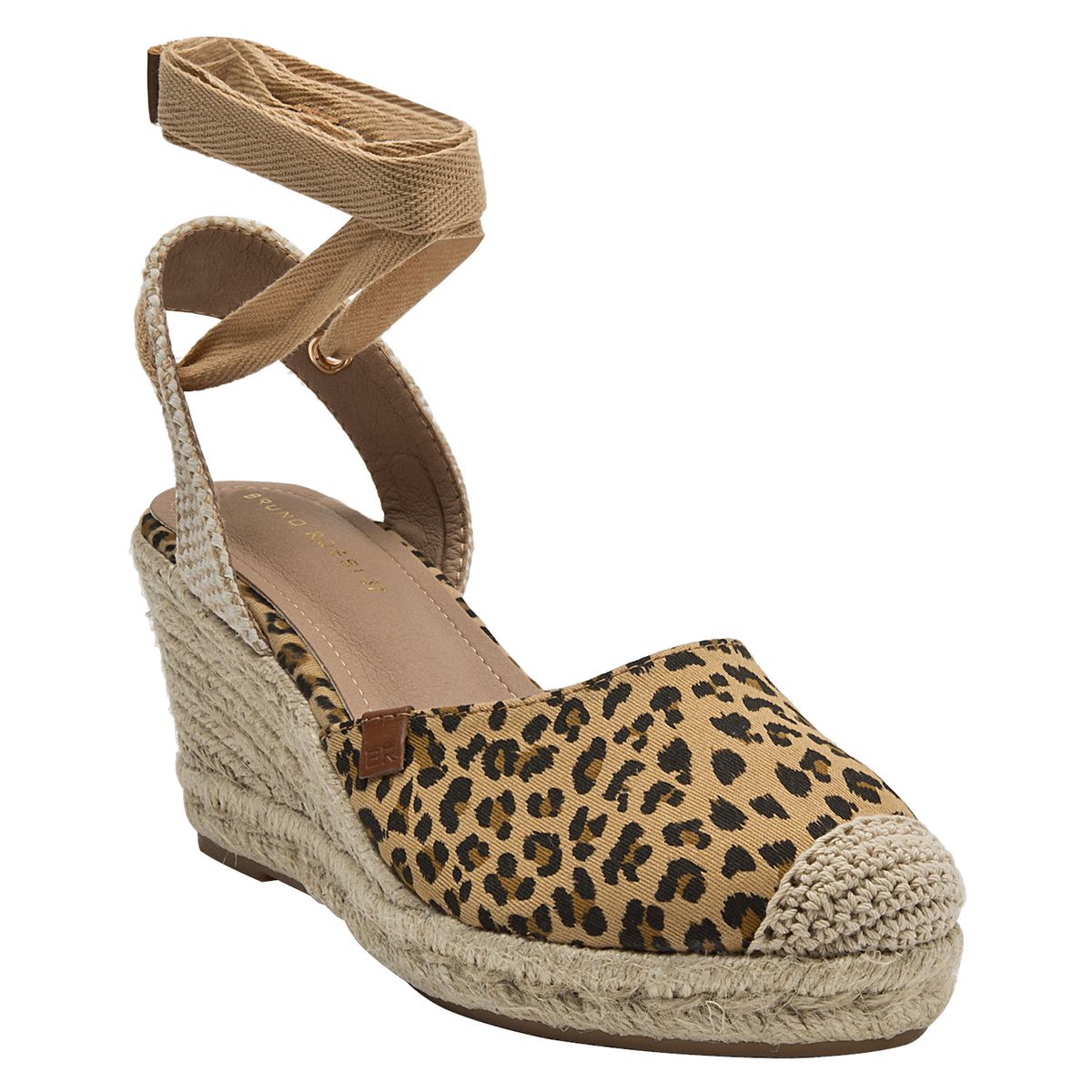 BRUNO ROSSI - Alpargata Mujer Casual Marrón claro