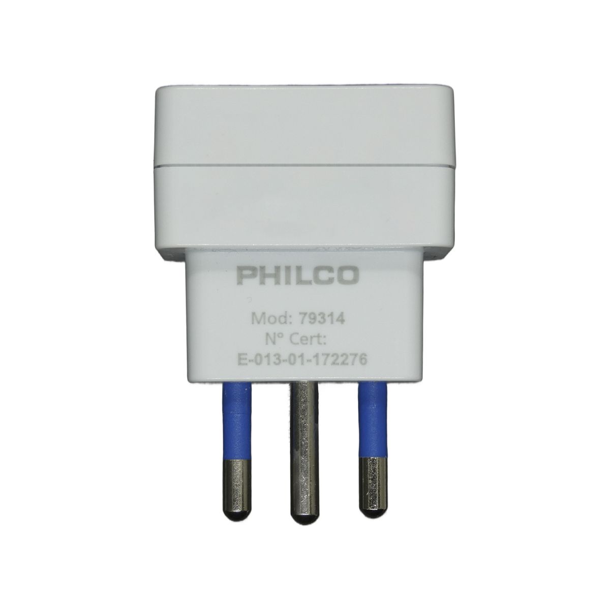 PHILCO - Adaptador Enchufe con protección philco - Sello Sec