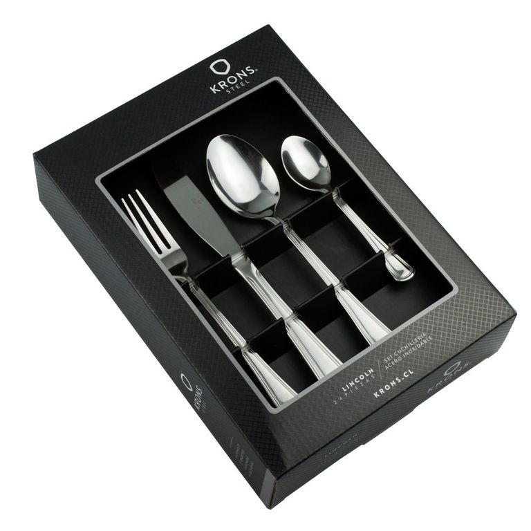 Set Cuchilleria Luna 24 Piezas