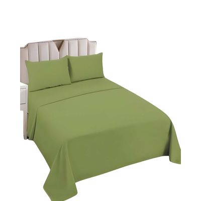 Imagen 2 del producto JUEGO DE SABANAS 1 PLAZA VERDE J3