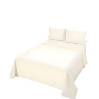 JUEGO DE SABANAS 2 PLAZAS BEIGE P12