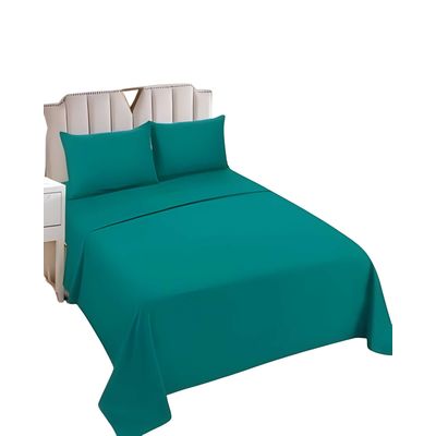 Imagen 2 del producto JUEGO DE SABANAS KING TURQUESA K1