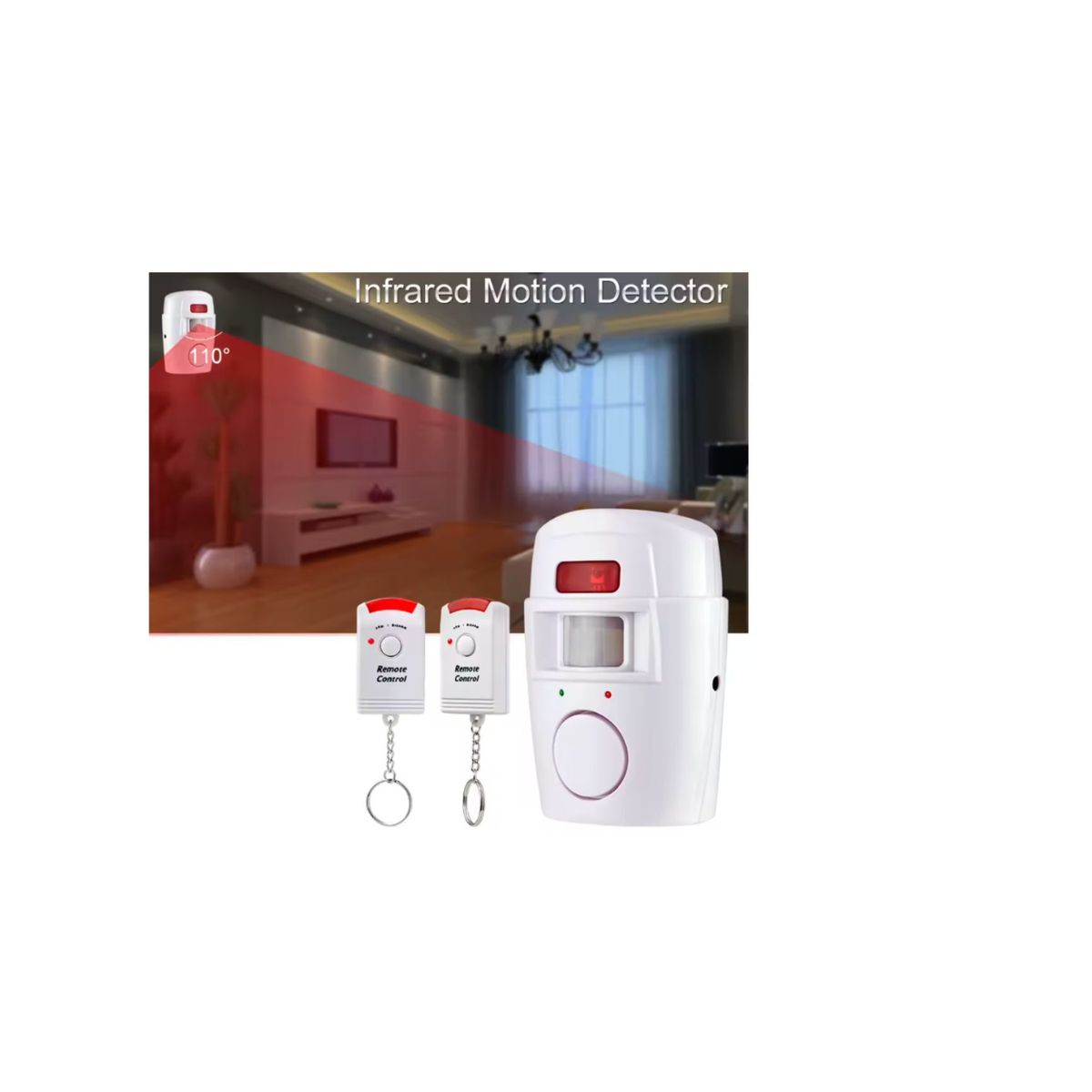 Alarmas Sensor De Movimiento Inalambrico Casa Local Oficina SKU CN, marca GENERICO - Foto 2