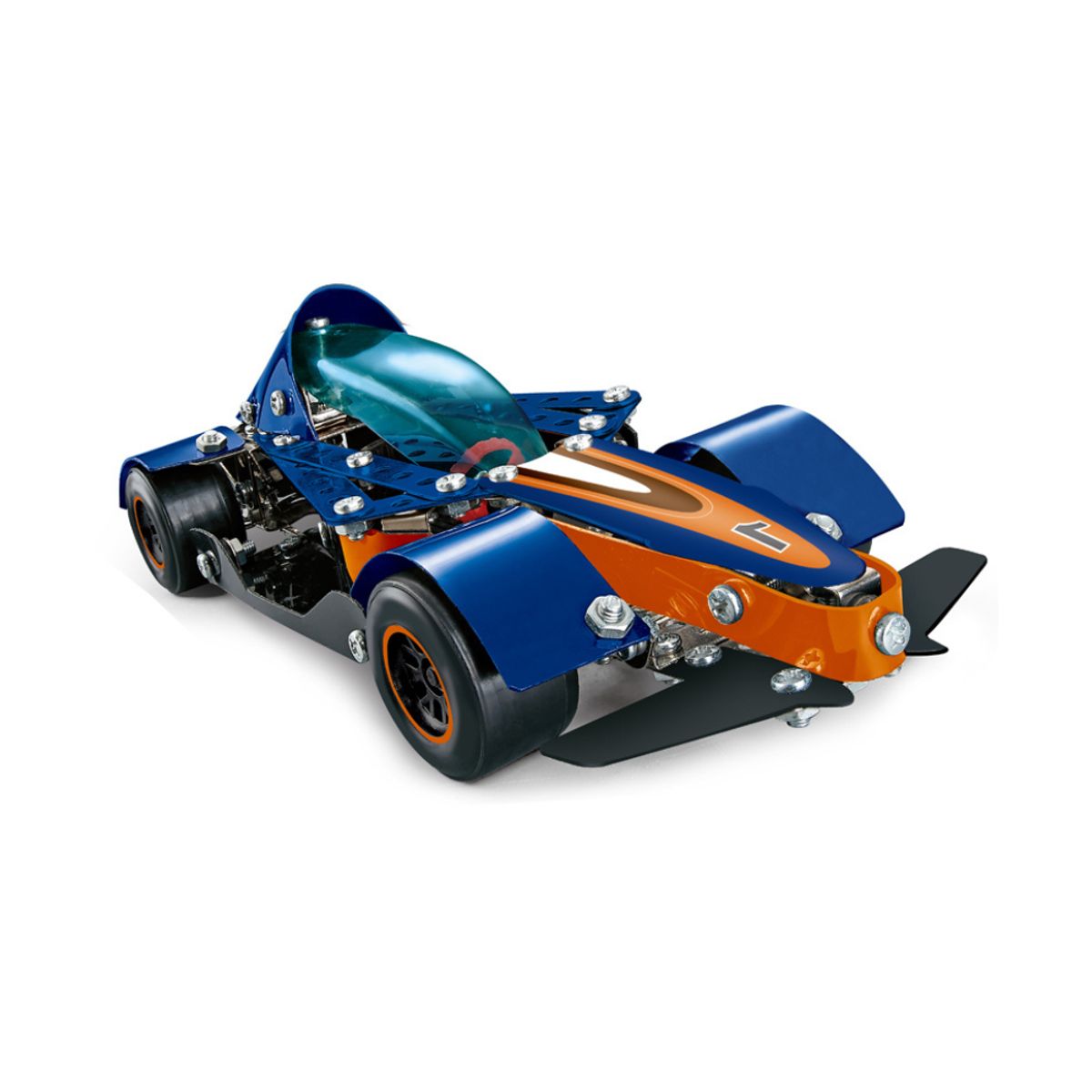 METAL GEAR - Auto de Carreras de Metal para Armar