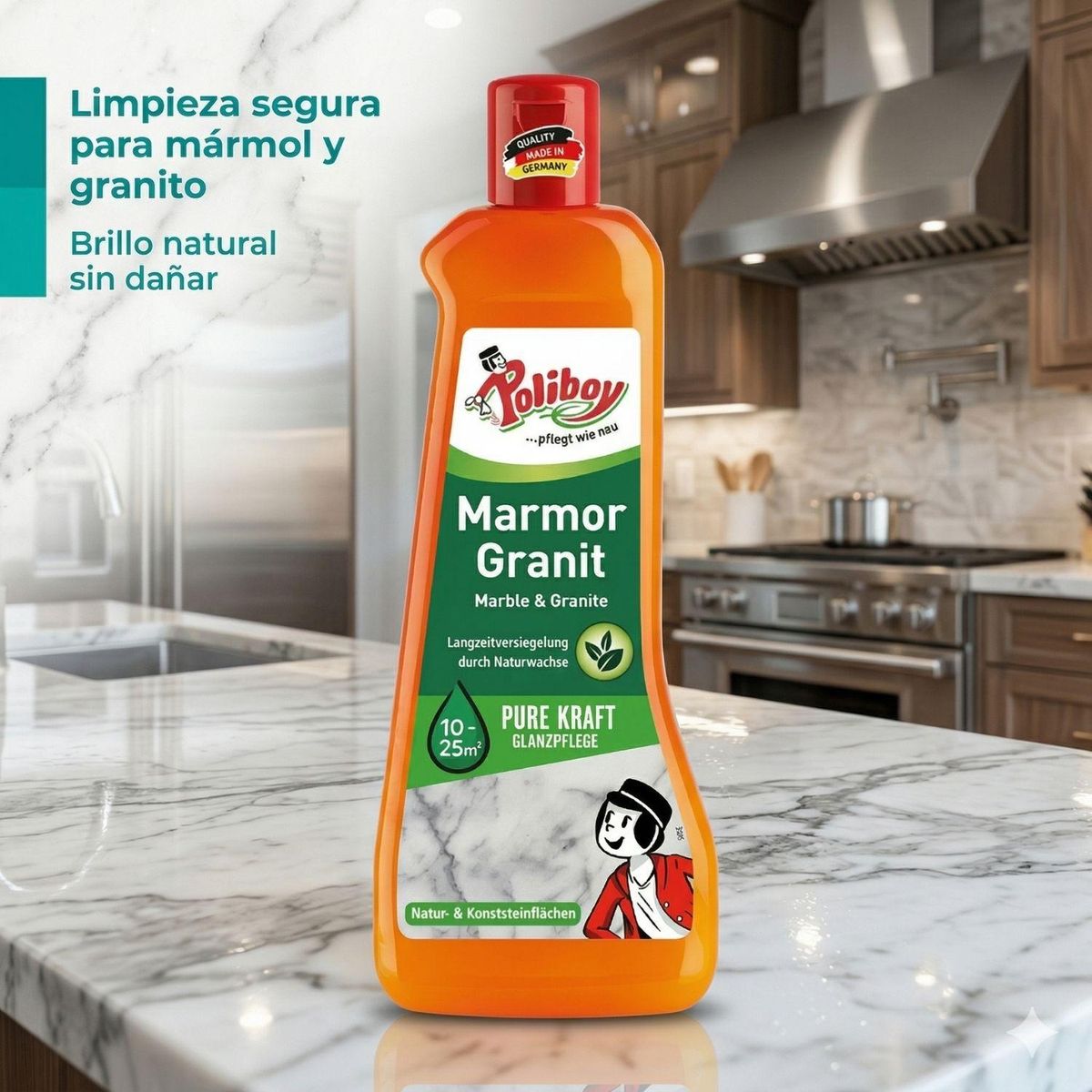 Limpiador De Marmol Y Granito 500ml, marca GENERICO - Foto 2