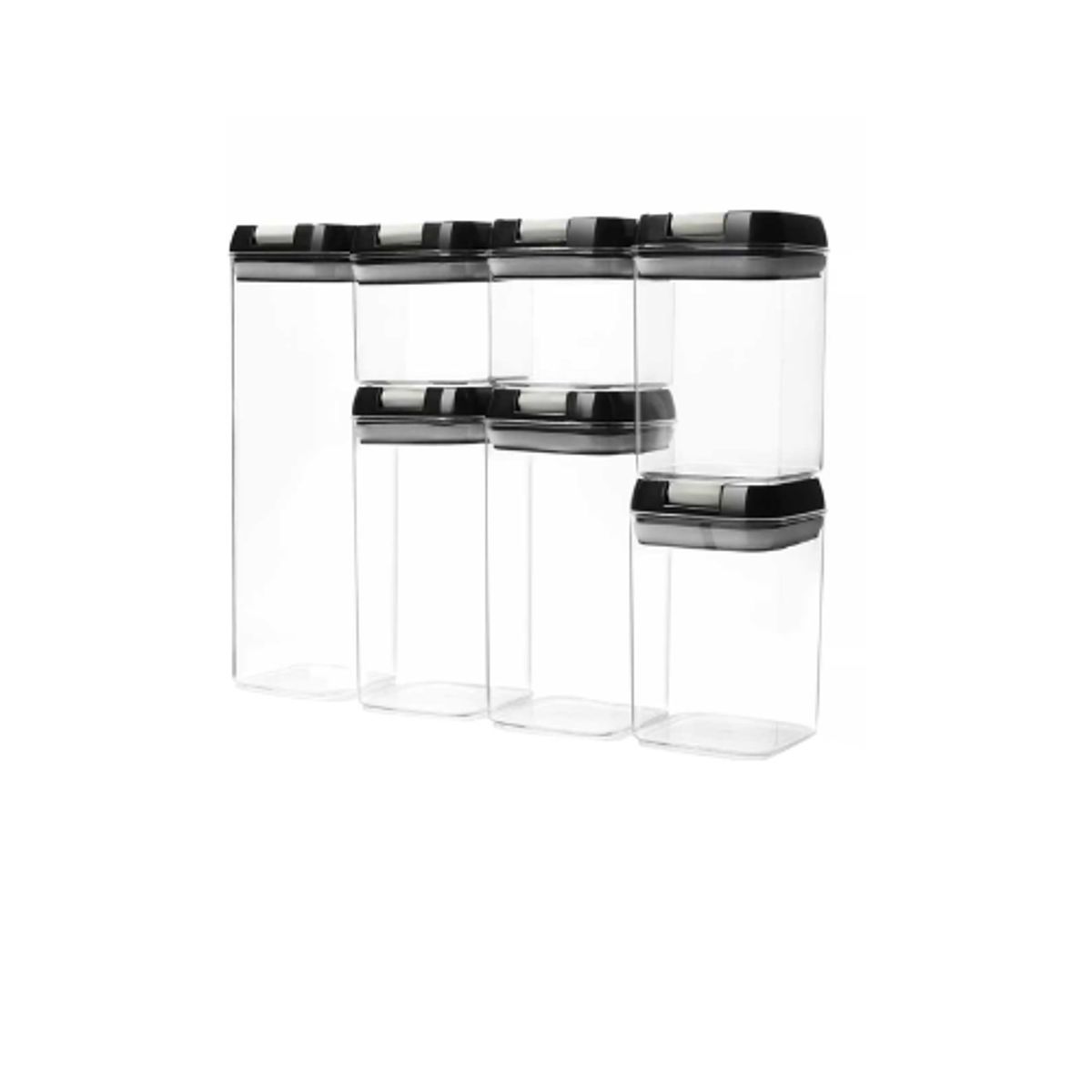 GENERICO - Set 7 Contenedores Hermeticos Alimentos