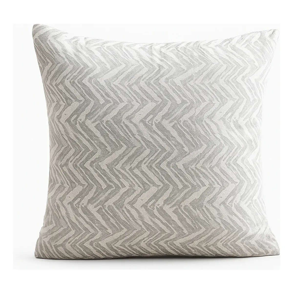 ARMONIA - Funda de cojín texturizada gris 45x45 estilo moderno 760