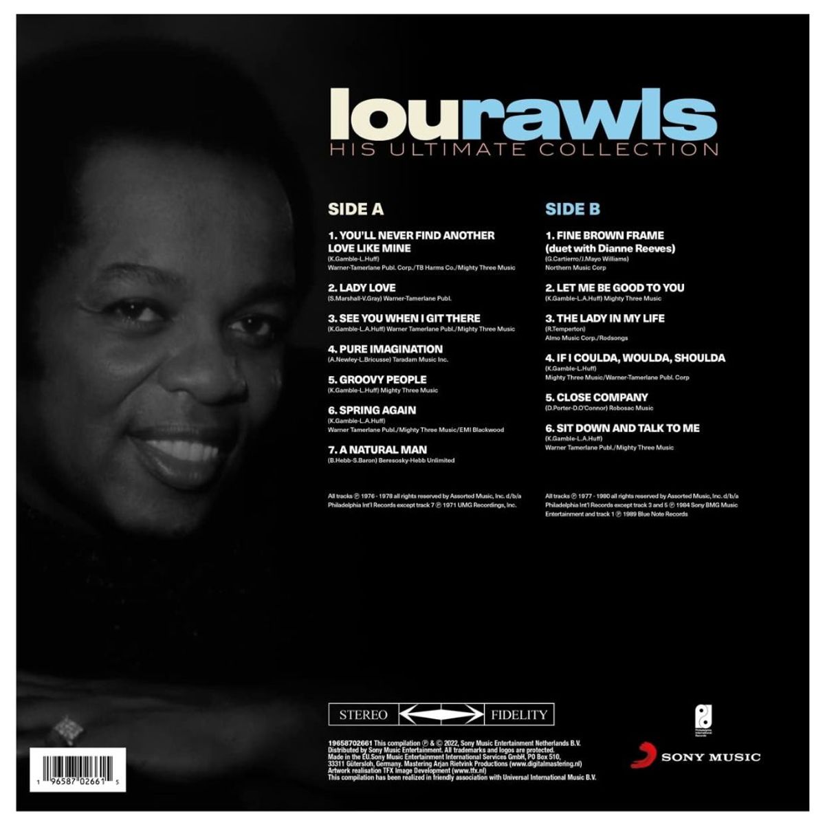 GENERICO - LOU RAWLS - HIS ULTIMATE COLLECTION  VINILO