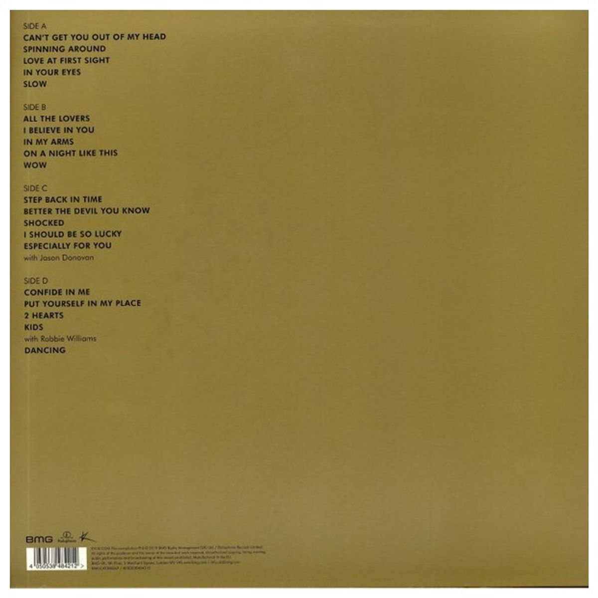 GENERICO - KYLIE MINOGUE - STEP BACK IN TIME: DEFINITIVE COLLECTION (2LP) / VINILO