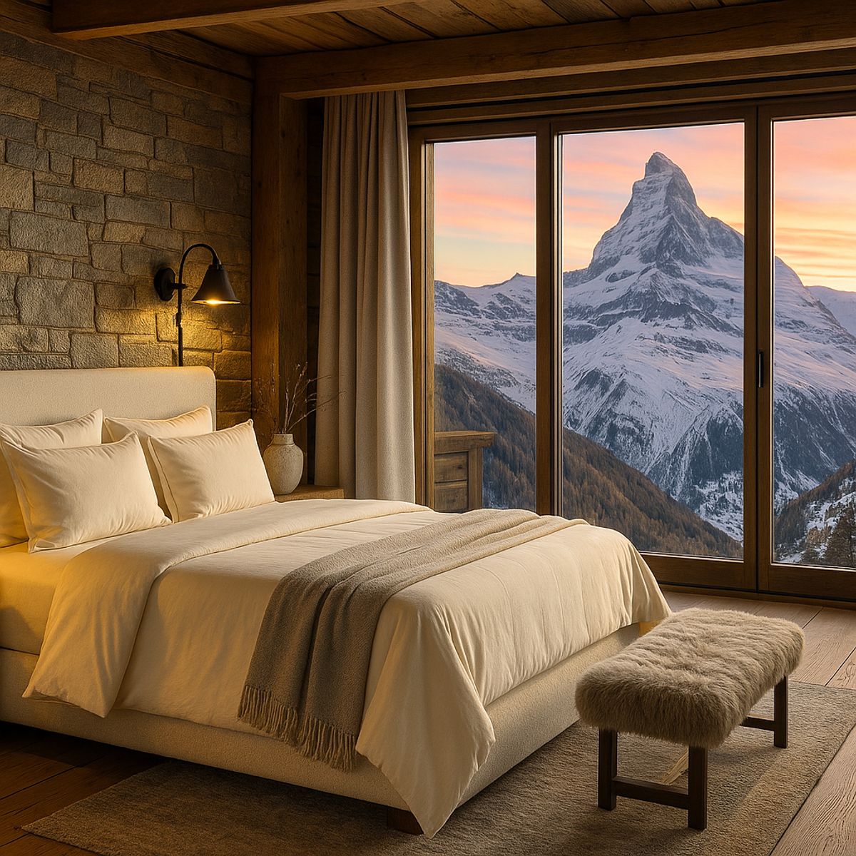 ARMONIA - Juego de Sábanas Signature 800 Hilos Amarillo Claro 25 Plazas