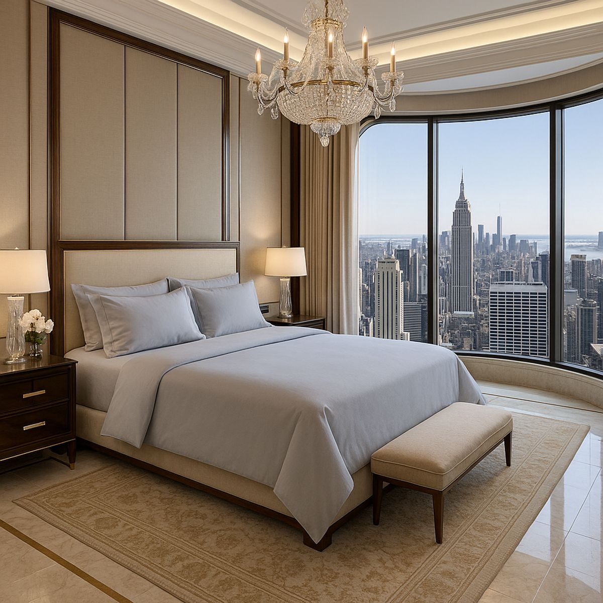 ARMONIA - Juego de Sábanas Signature 800 Hilos Gris Claro 25 Plazas