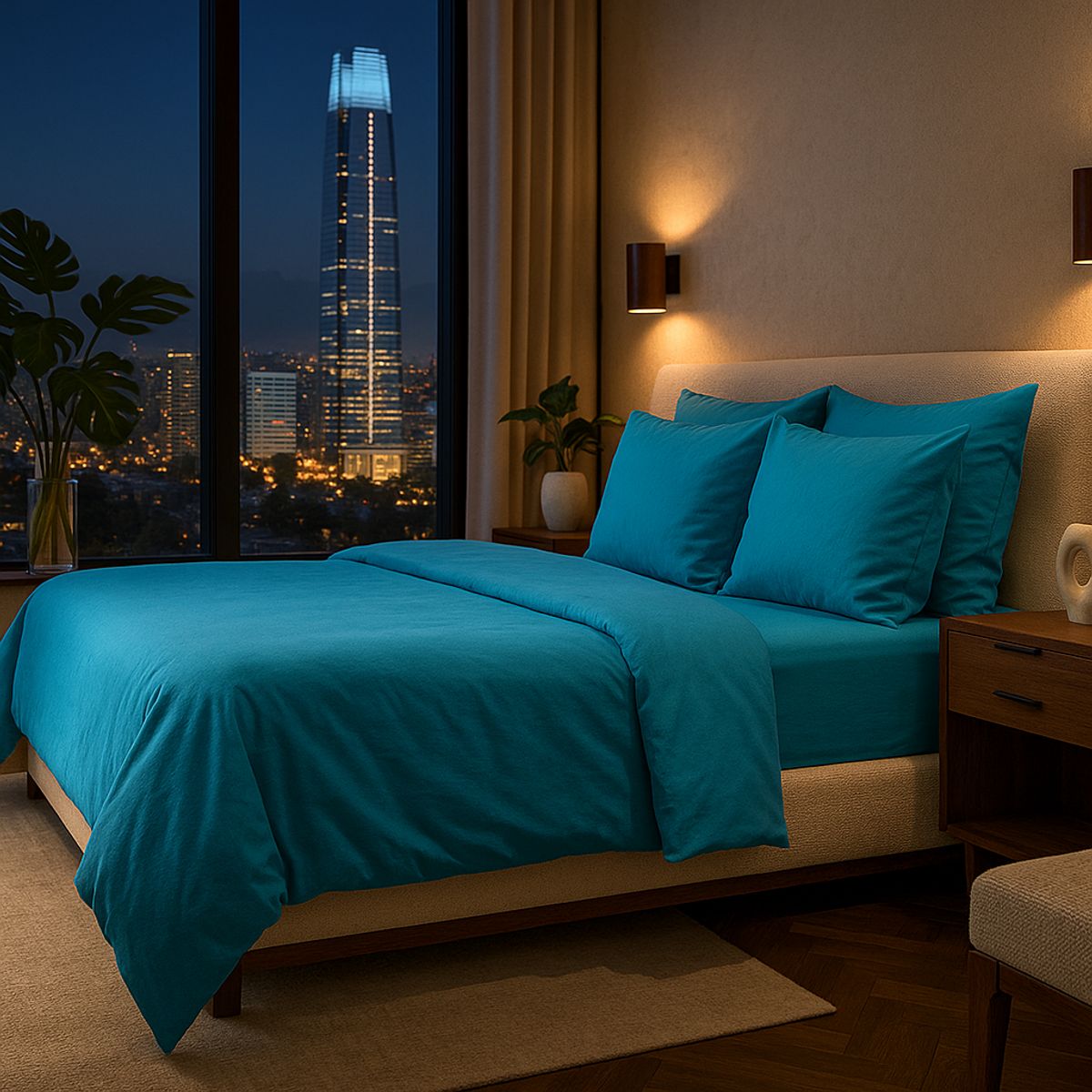 ARMONIA - Juego de Sábanas Signature 800 Hilos Verde King