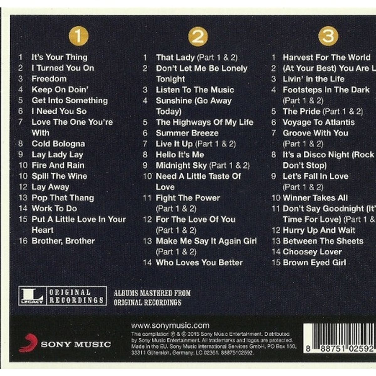 GENERICO - ISLEY BROTHERS - REAL THE ISLEY BROTHERS (3CD) / CD