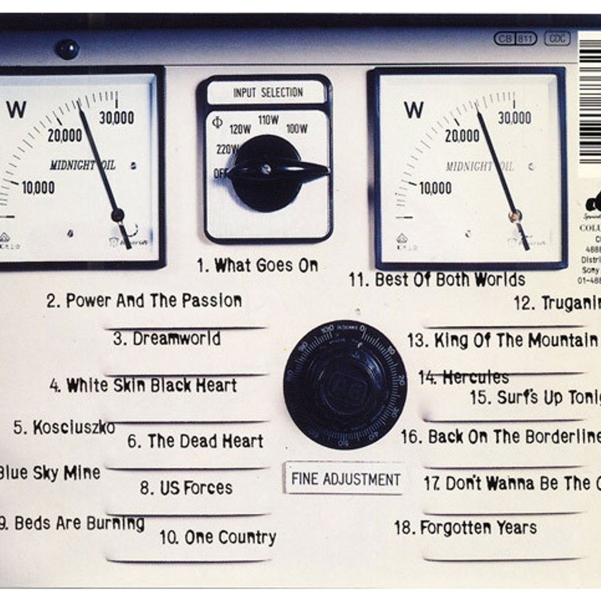 GENERICO - MIDNIGHT OIL - 20000 WATT RSL: THE COLLECTION / CD