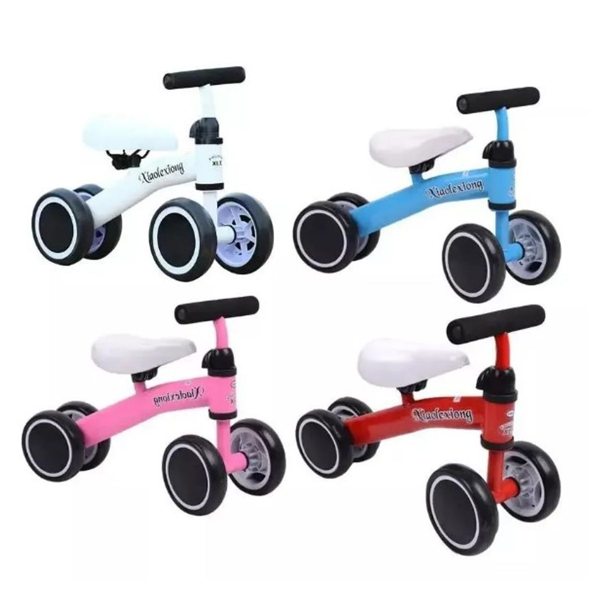 GENERICO - Bicicleta corre pasillo de equilibrio aprendizaje ROSADO