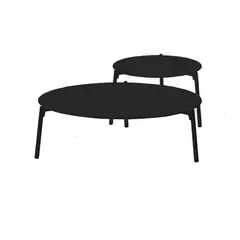 TODO TERRAZA - Set Mesas de Terraza Casablanca Negro