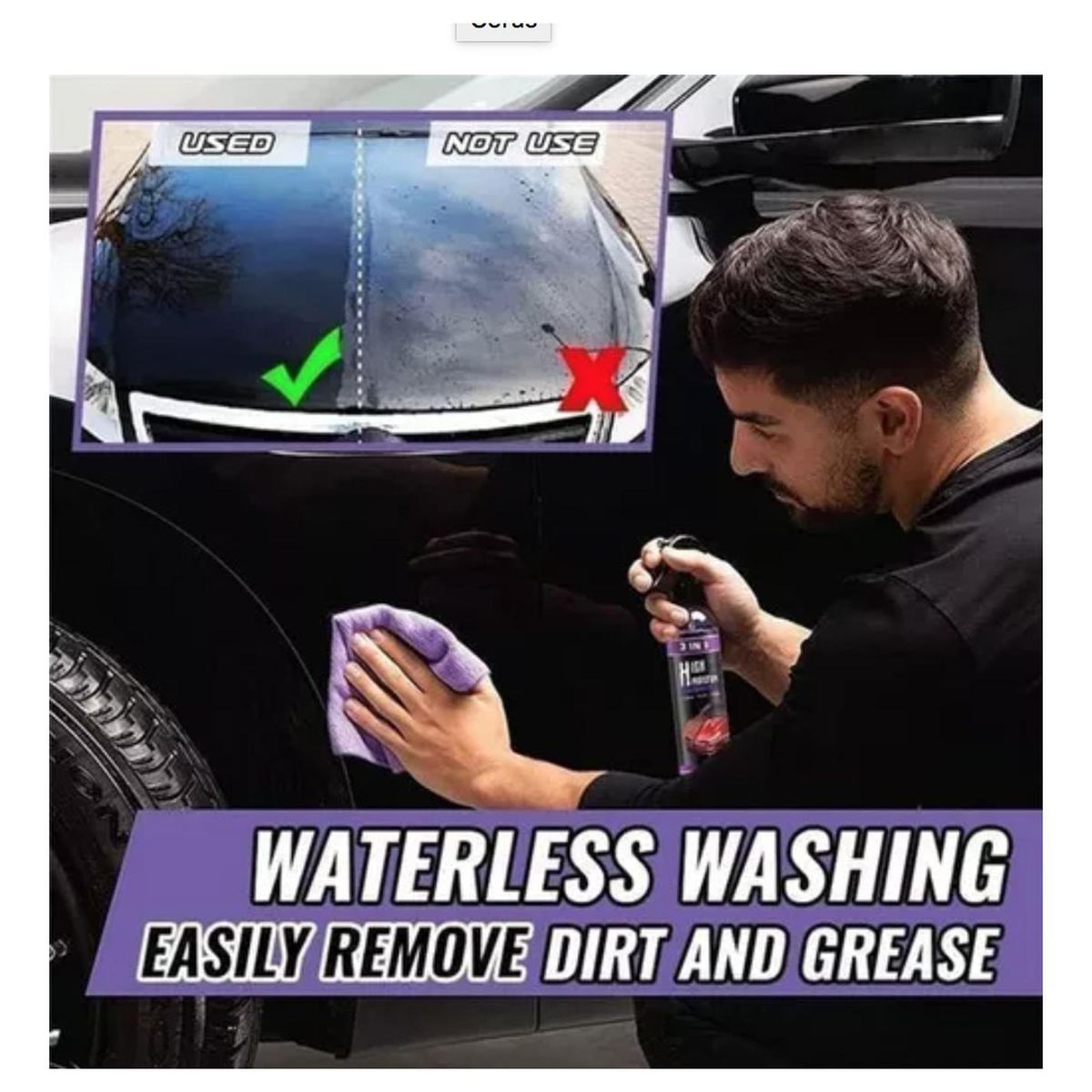 GENERICO - Spray De Revestimiento Cerámico Para Automóviles 3 En 1, 2 U