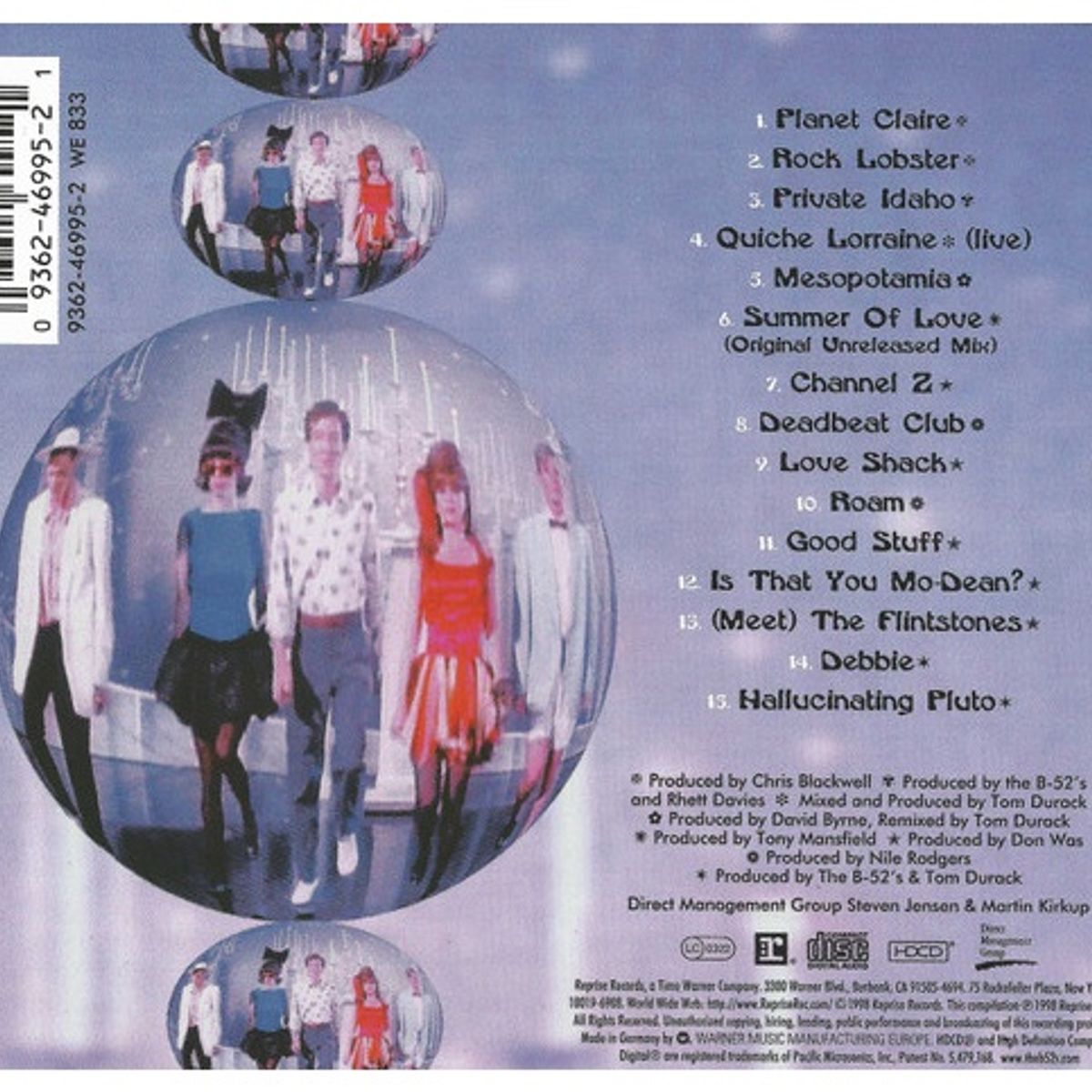 GENERICO - B-52'S - TIME CAPSULE: GREATEST HITS / CD