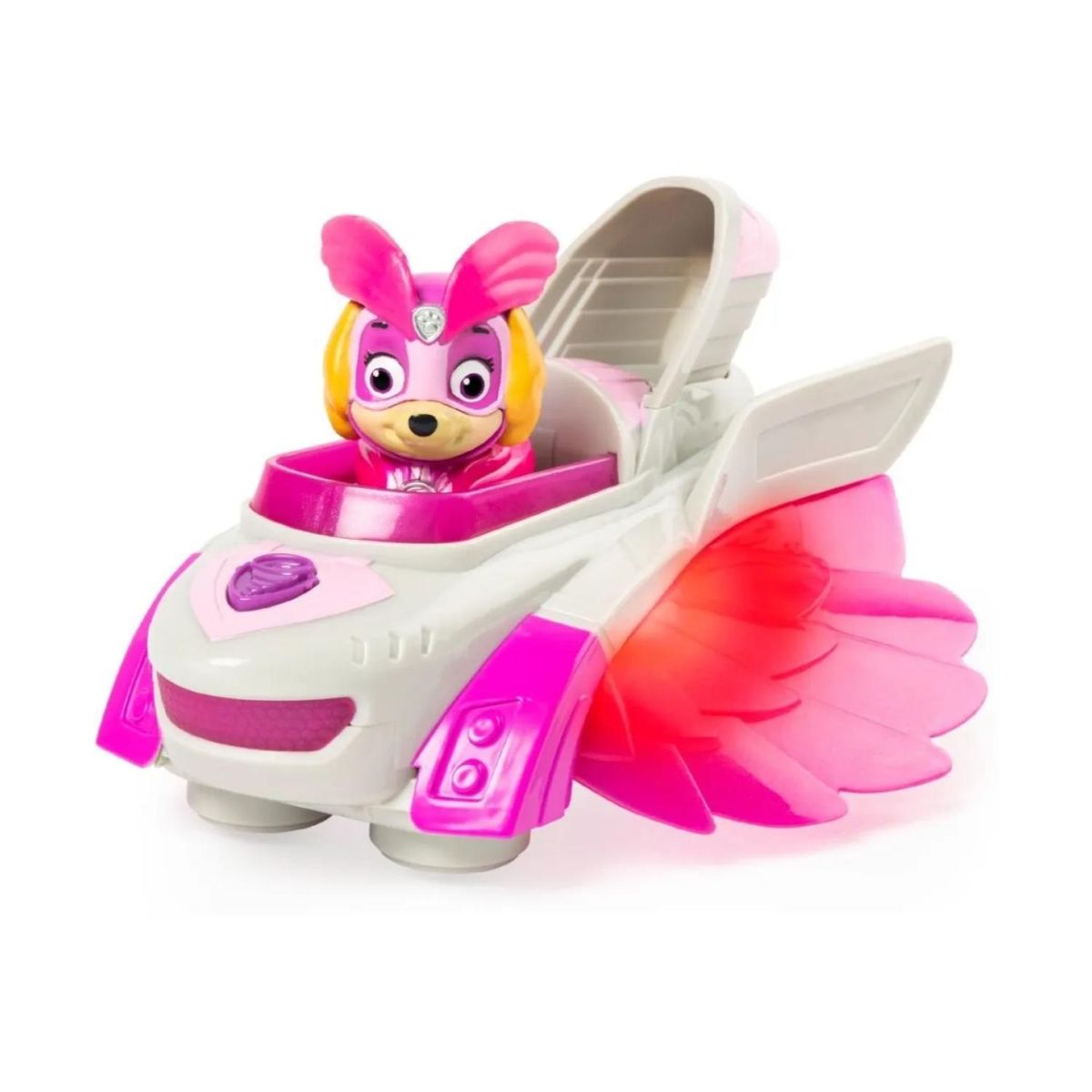 GENERICO - Juguete Sky Nave Blanca Super Charged Friccion Paw Patrol