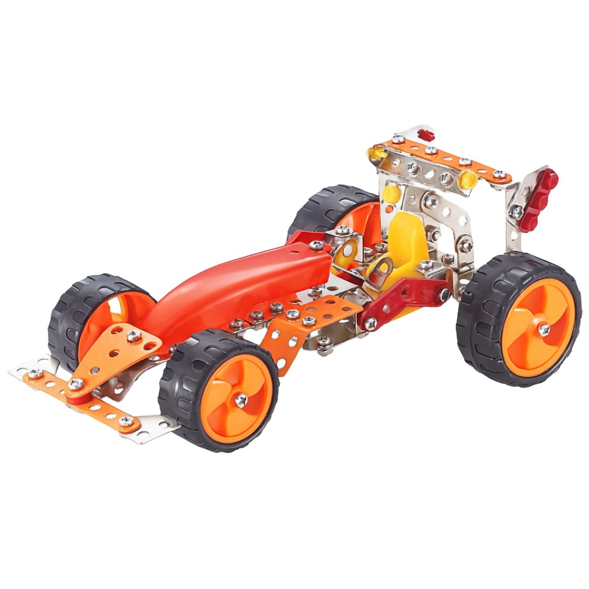 METAL GEAR - Auto de Carreras Metálico Armable 188 Piezas